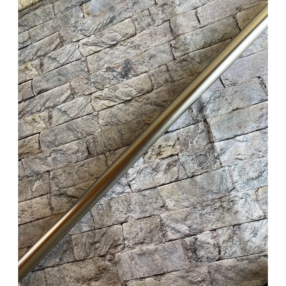 Amazer Spring Tension Shower Curtain Rod 42-72 In Adjustable No Drill